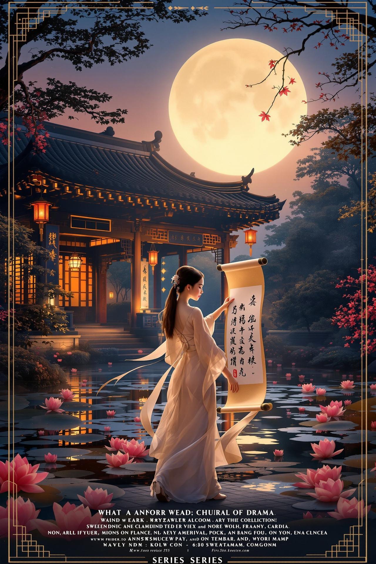 天天影院出品古韵新风文化短剧海报