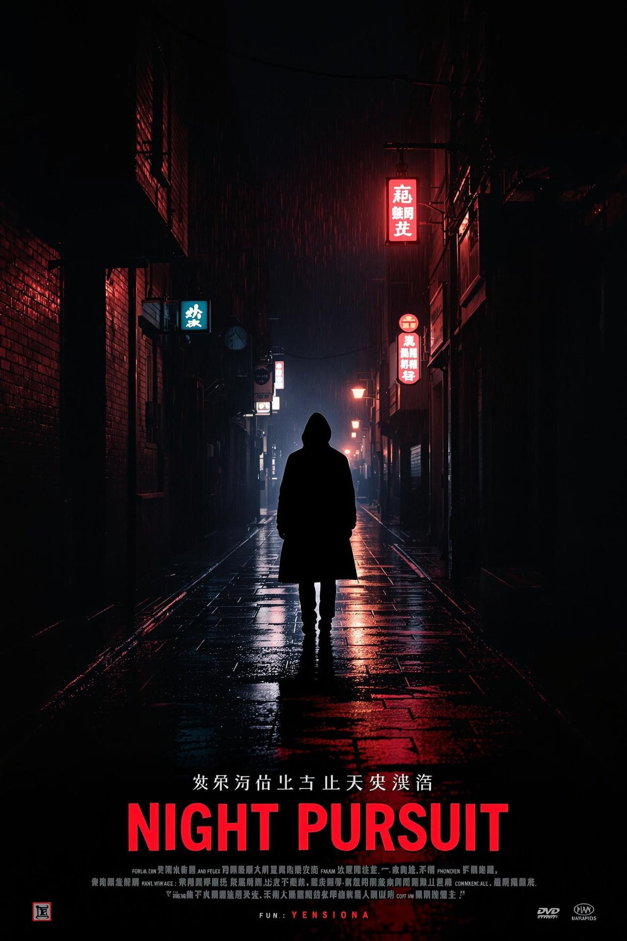 暗夜追凶背景海报