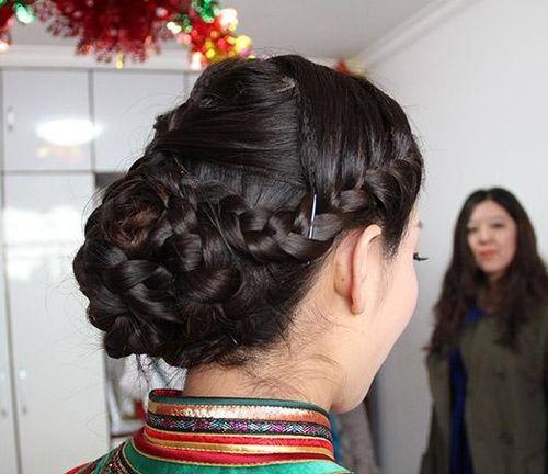 民族风发型图片,传统韵味与现代时尚的完美融合